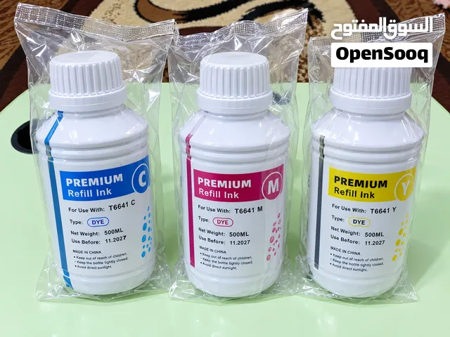 مجموعة أحبار طابعات إبسون – Premium Refill Ink T6641