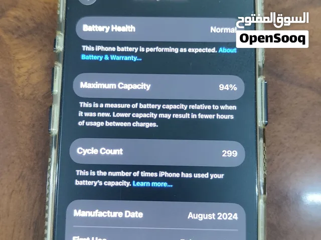 iphone 16 Pro 1TB excellent condition. 91% battery health..