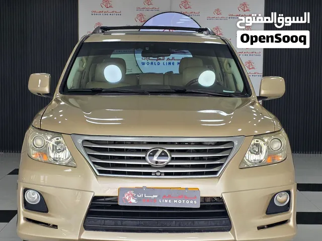 للبيع لكزس LX 570 موديل 2009 LEXUS LX 570 الفخامة والقوة والراحة في سيارة واحدة!