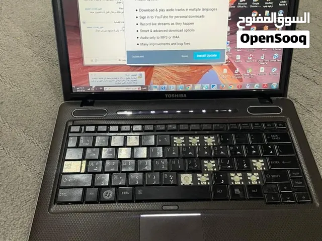 الابتوب توشيبا للبيع جهاز نظيف