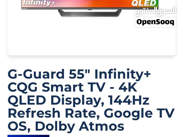 Infinity+ 55′′ G-Guard 4k QLEDTV google TV