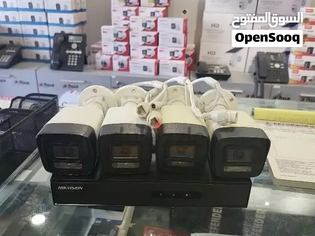 للبيع 4 كيمرات نظام ip mp من شركة هكفجن