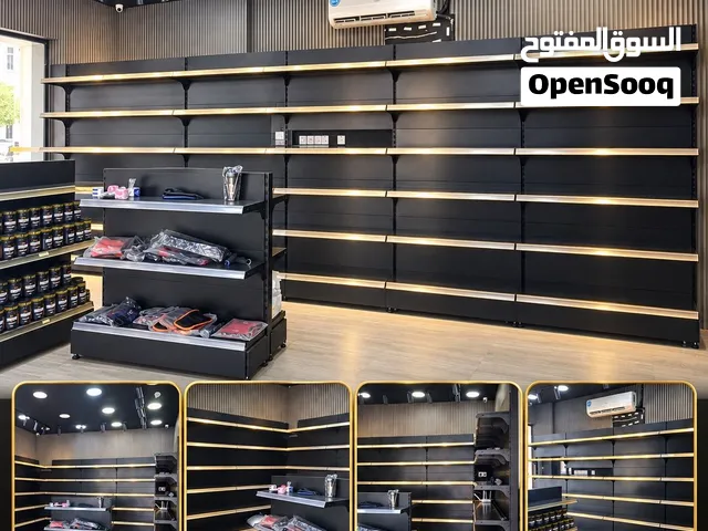 للبيع رفوف عرض كبيرة للمحلات التجارية مع 4 كاميرات مراقبة