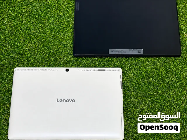 تابلتين Lenovo نوعيه ممتازه  بطاريه ضخمه فيهم كسور مش مأثره في اللمس  ممتاز للدراسه والاطفال