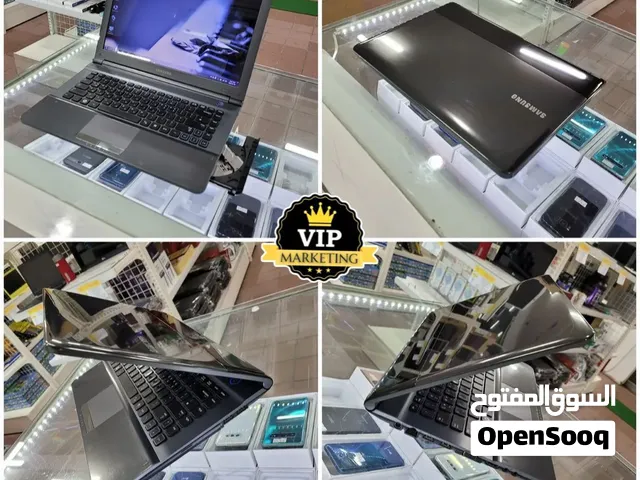 لابتوب Samsung 14.1 إنش Core i3  RAM 4GB  HDD 500GB  بسعر مميز جدًا