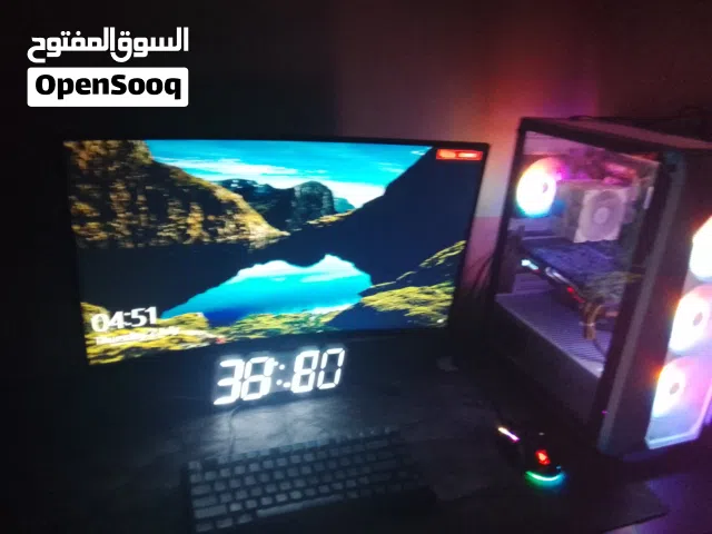 PC مع شاشه وماوس كيبورد بسعر رخيص