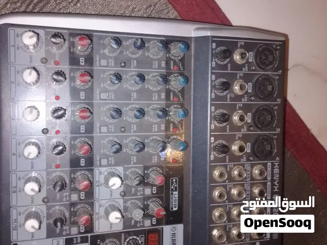 للبيع: ميكسر صوت بهرنجر Behringer Xenyx Q1202USB بحالة الزيرو بالعلبة والادبتور الأصلي