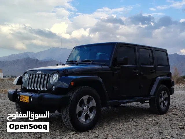 جيب رانجلر 2017. 4 ابواب جير عادي ممشى بسيط