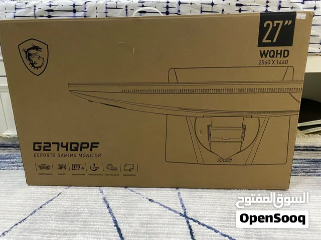 27 MSI monitors for sale  in Al Batinah