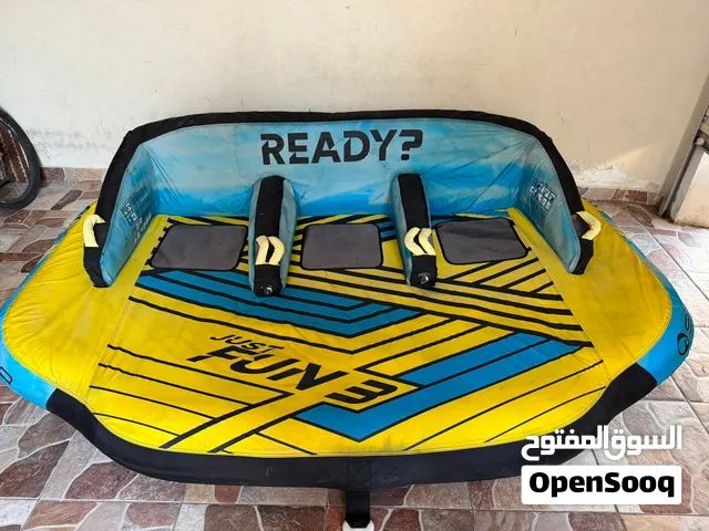عوامة رياضية قابلة للجر تتسع لثلاثة اشخاص     SportsStuff Great Big spinner 3 -Person  Towable Tube.