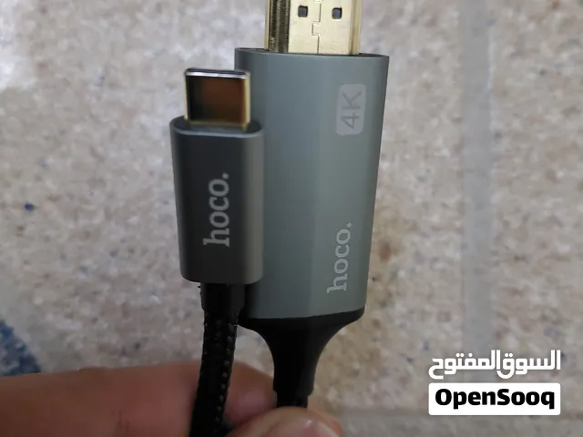 إقرأ الوصف توصيلة كابل من TYPE-C  إلى HDMI  عرض شاشة الجوال في للشاشة دقة 4K .