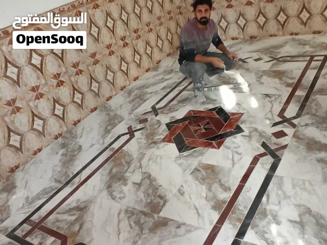خلفة سيراميك وبورسلاين ومرمر وكرانيت ارظي جداري دروج باسعار مناسبه للجميع انواع الرخام