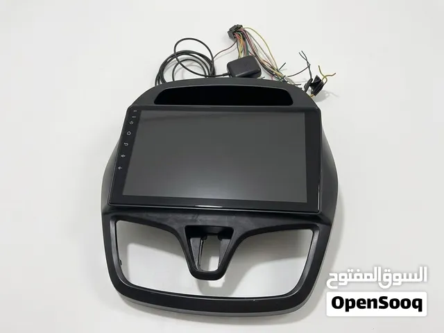 شاشة أندرويد مع الفريم(الديكور) الخاص لسياره شيفرولية سبارك 2019