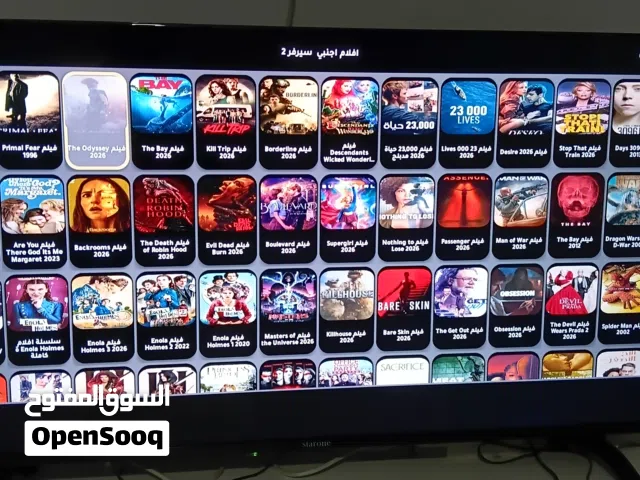 شاشة 50انش سمارت جديد full hd 60hz