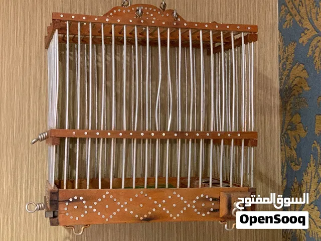 أقفاص حسون خشب زان