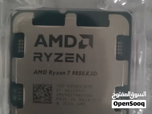 للبيع: معالج AMD Ryzen 7 9850X3D (جديد)