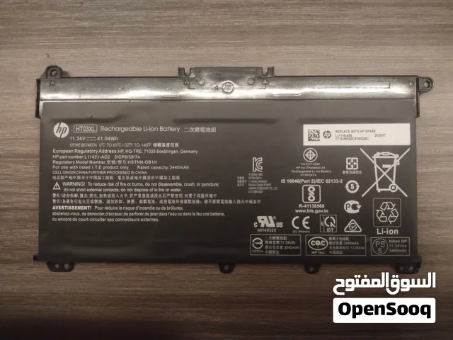 بطارية لابتوب HP أصلية (HT03XL)