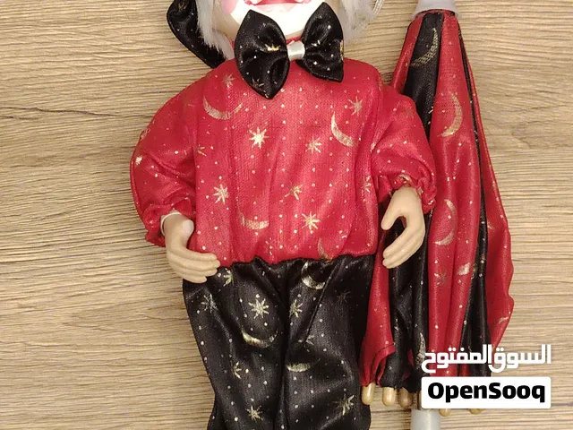 مجموعة روسية من العصور الوسطى من زينة دمى المهرجين