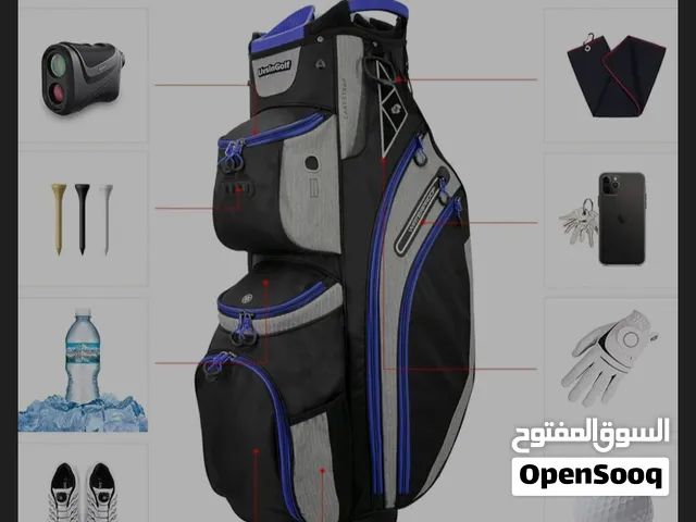 حقيبة جولف من نوع (LivsinGolf)، وتحديداً حقيبة عربة جولف ذات 14 اتجاهاً
