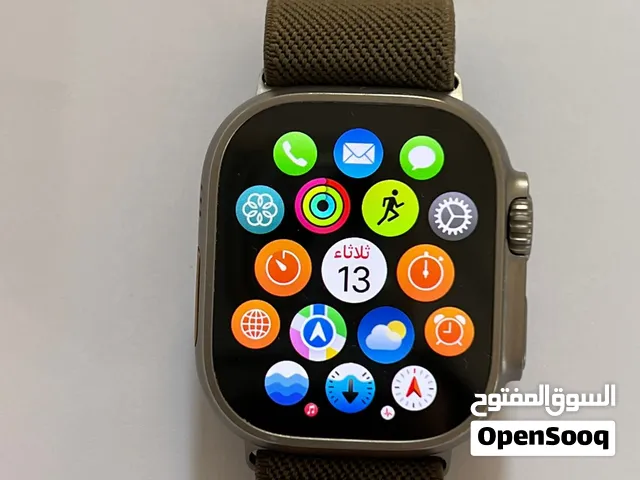 للبيع Apple Watch Ultra 1 أصلية مع 4 سيور إضافية وشاحن