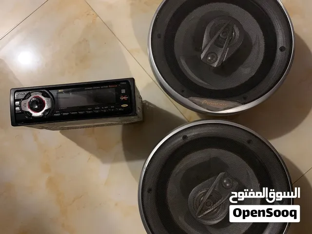 سبيكرات بيونير الاصليات مع المسجل الياباني الاصلي
