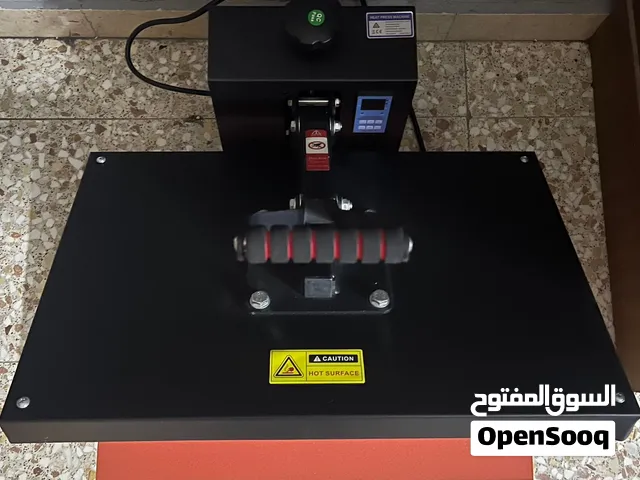مكبس حراري الحجم الكبير 60*40 شركة فيفان العالمية جديد يستخدم للطباعة ع الملابس