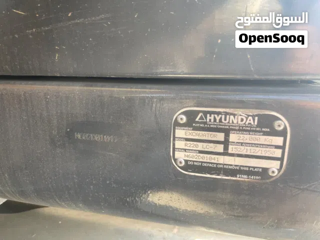 حفار هونداي 7-220