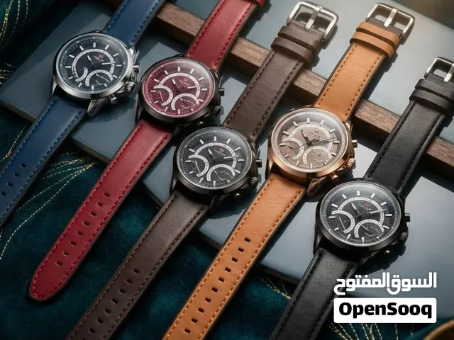 ساعات هجين بين الجلد والسيلكون
