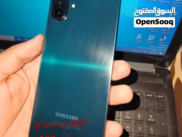 للمراوسه والبيع Samsung a07 ما بيه عطل او كسر جهار تحفه تصويره يخبل بالنسبه لسعره