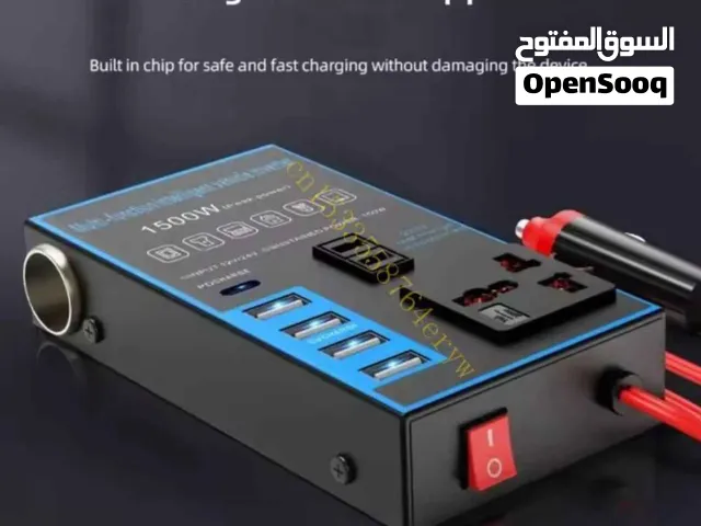 محول الطاقة الذكي للسيارة بقدرة ذروة تصل إلى 1500 واط.