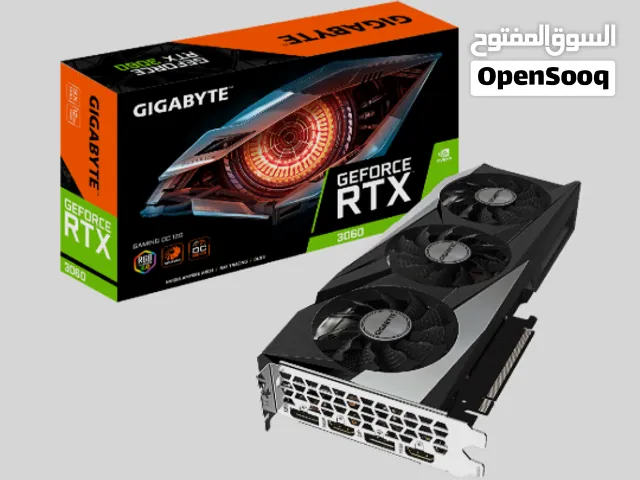 كرت شاشه 3060 12GB للبيع نضيف وقوي جدا