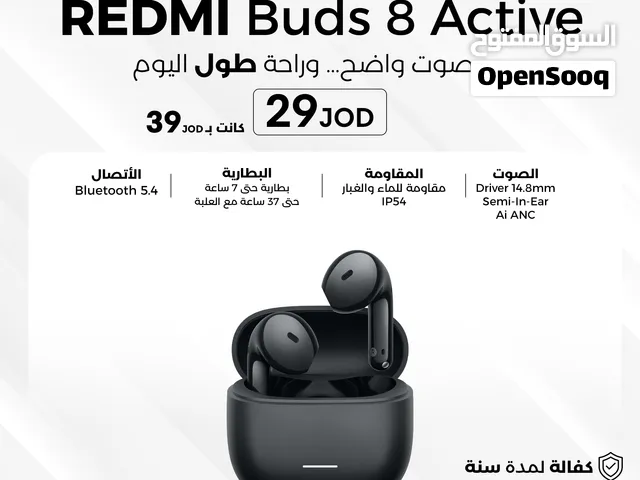Redmi Buds 8 Active سماعات ريدمي 8 أكتف
