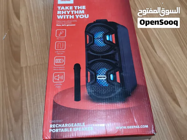 للبيع مكبر صوت محمول Geepas جديد بالكامل بالكرتون. * الموديل: GMS11187.
