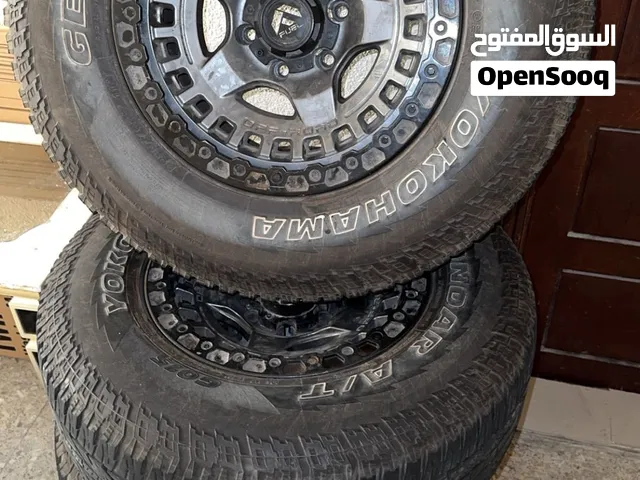 رنقات FUEL ست براغي مع تواير يوكوهاما حجري