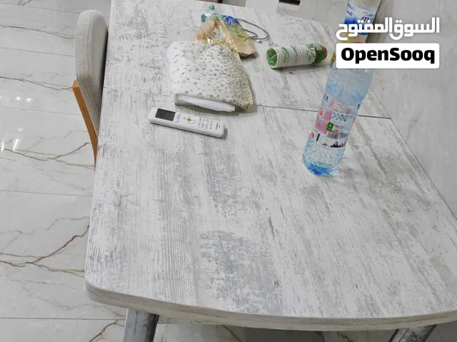 طاولة سفره قابلة للتكبير مع 6 كراسي