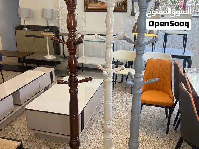 شماعة ملابس خشب زان فاخرة  علاقة ملابس عصرية وستاند ملابس متين بـ 3 ألوان