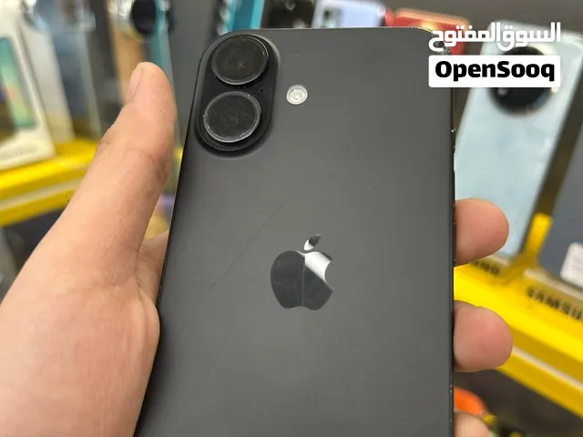 ايفون 16عادي ذاكره256 بطاريه 93 جهاز نضيف فقط ضهره مفطور