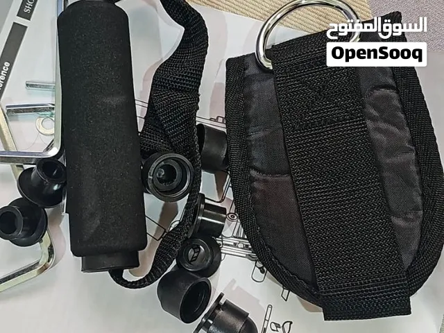 مكنة رياضة جديدة فيها اوزان  للكتف و الظهر و المعدة