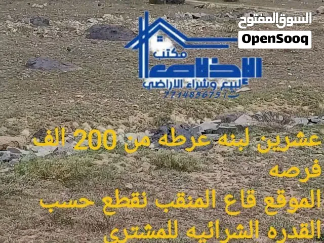 عشرين لبنه حر للبيع بسعر مغري
