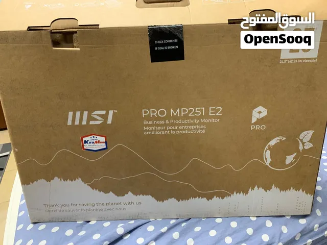 Msi pro mp251 E2 gaming monitor