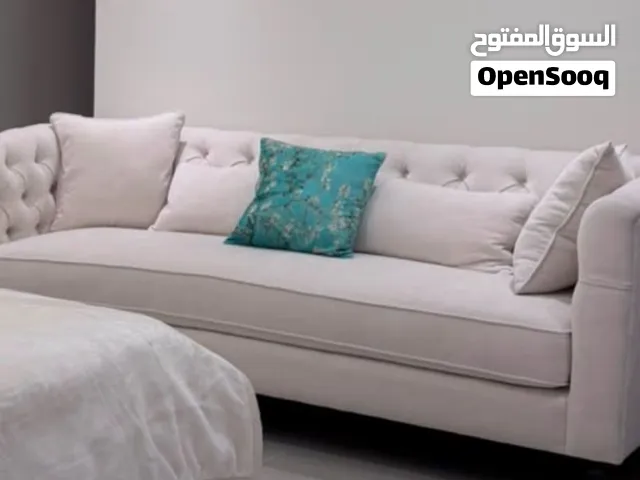 White 3-Seater Sofa – Home Centre – AED 1,000