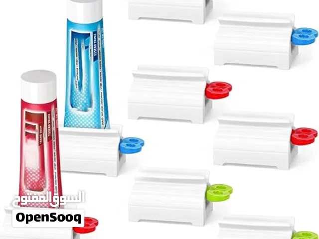 Toothpaste Tube Squeezer Dispenser, Toothpaste Roller Holder for Bathroom