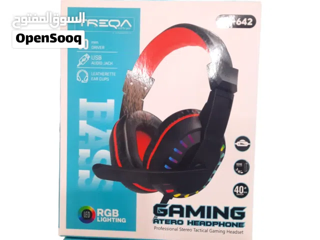سماعة الألعاب Gaming Headphone TREQA صوت قوي وتجربة لعب ممتعة لعشاق الجيمنق