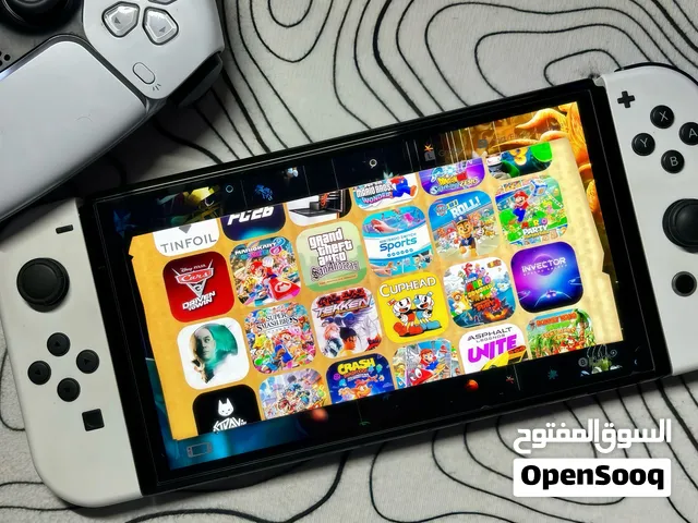 NINTENDO SWITCH OLED 512GB مهكر شبه جديد