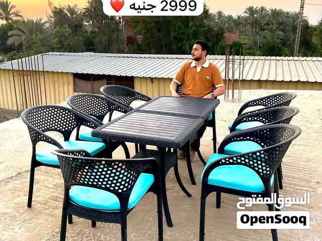 طقم ترابيزة و كراسي بضمان سنة