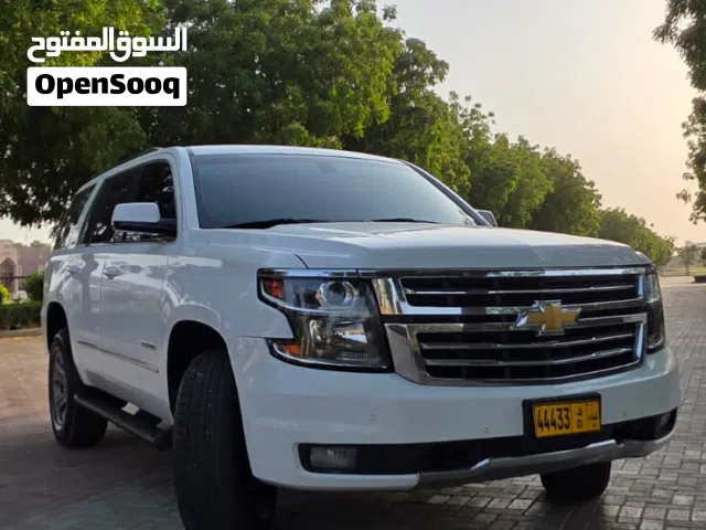 شيفروليه تاهو خليجي Z71 2018 أبيض مستعملة بحالة ممتازة وكالة عمان ..البيع دون الرقم..
