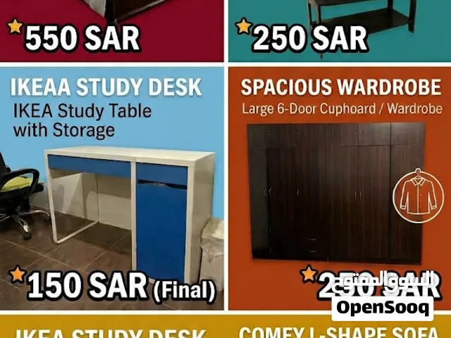 House Hold Furniture in good condition for sale