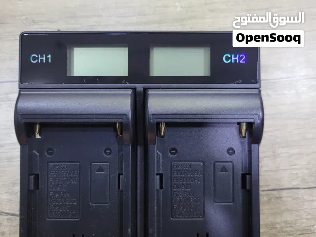 شاحن بطاريات كشاف كاميرا charger for camera