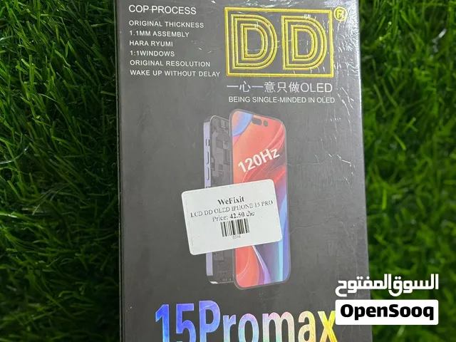 New Display for iphone 15 pro max.   DD. OLED Good quality New.  -Smooth touch screen