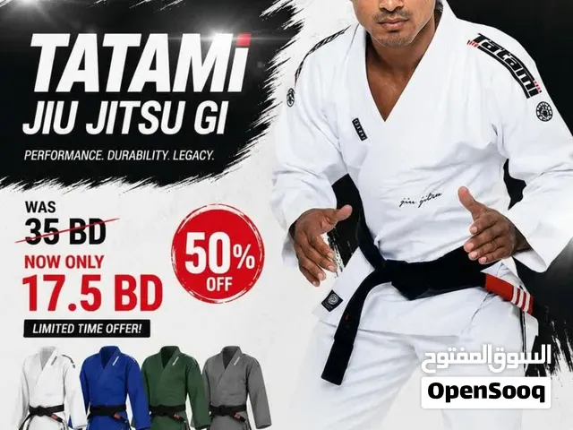 Tatami Jiu Jitsu Gi – 50% OFF  New